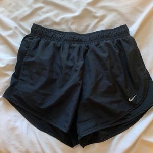 black nike shorts